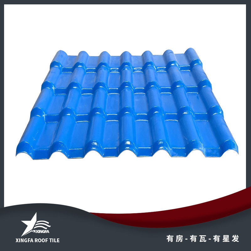 杭州天蓝合成树脂瓦 工业厂房防水隔音隔热 杭州树脂瓦厂家自产自销