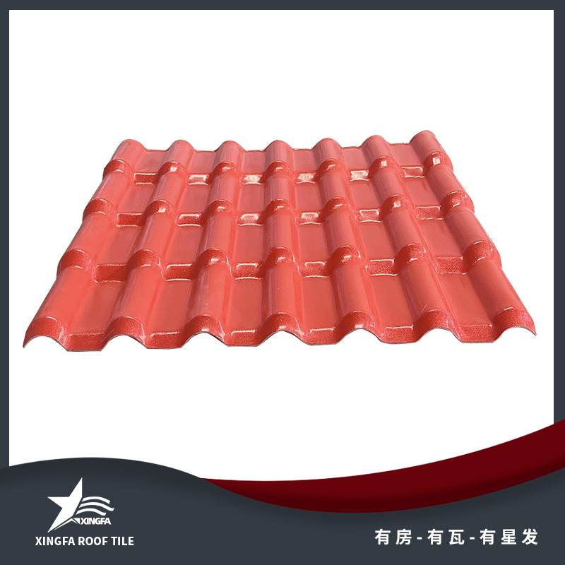 杭州高光砖红合成树脂瓦 杭州新农村建设树脂瓦 抗风防震抗冰雹 中国树脂瓦十大品牌